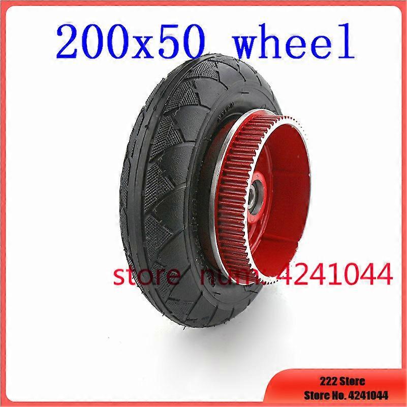 10x2.125 Electric Scooter solid Wheels Tyres No-Inflation tyres with alloy hub for 8/10 inch Electric Scooter Accessory