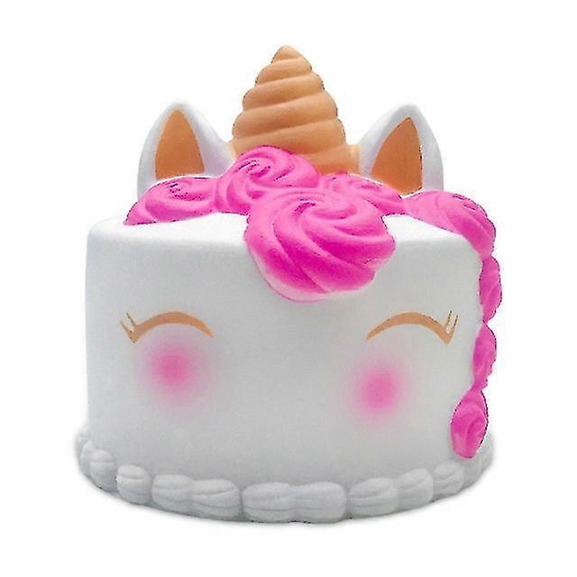 Unicorn Face Cake Squeeze Stress Relif Toy