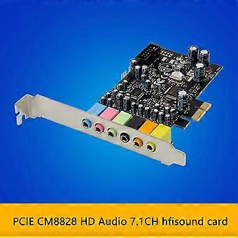 CM8828 PCI-E Sound Card HD Audio 7.1CH PC Windows10 Sound Card Built-in ...
