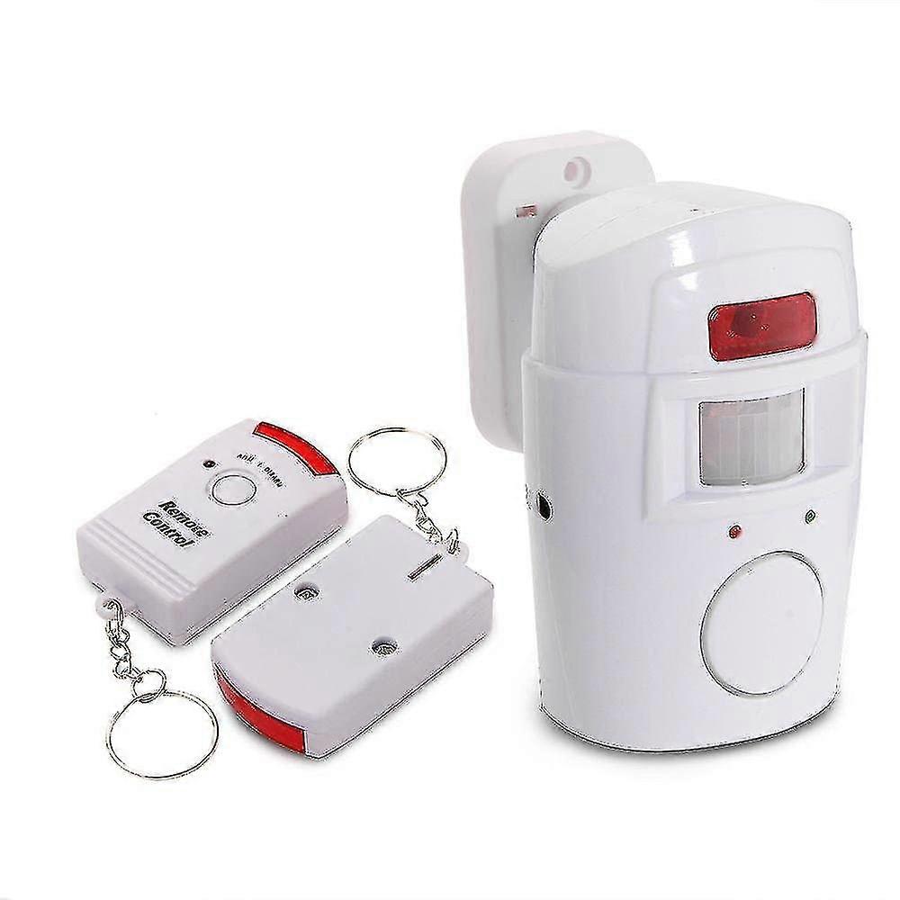 Wireless Siren Alarm Security Infrared Ir Pir Sensor Motion Detector 2 Remote