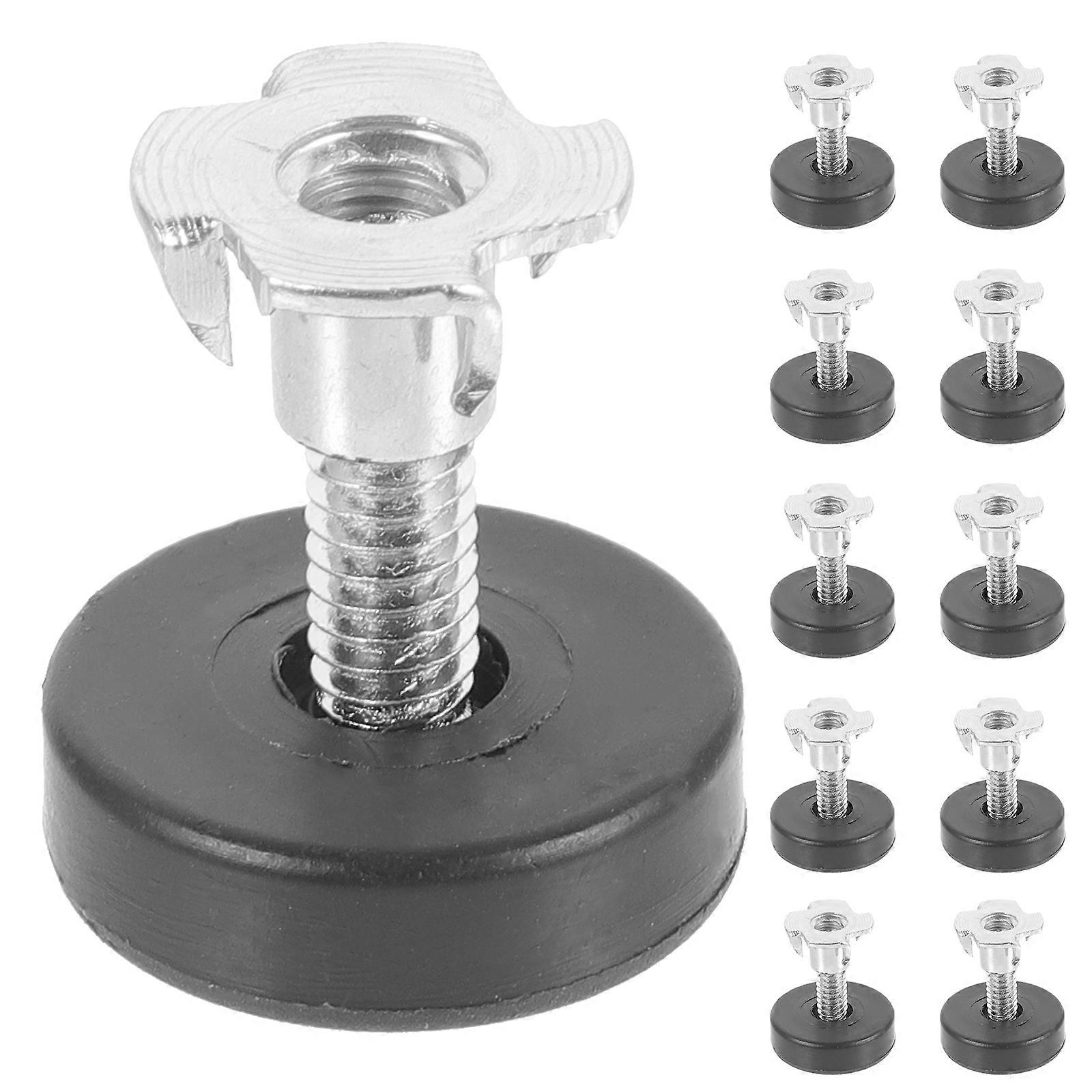 Lot de 12 pieds de meuble réglables à visser pour meubles, chaises, tables