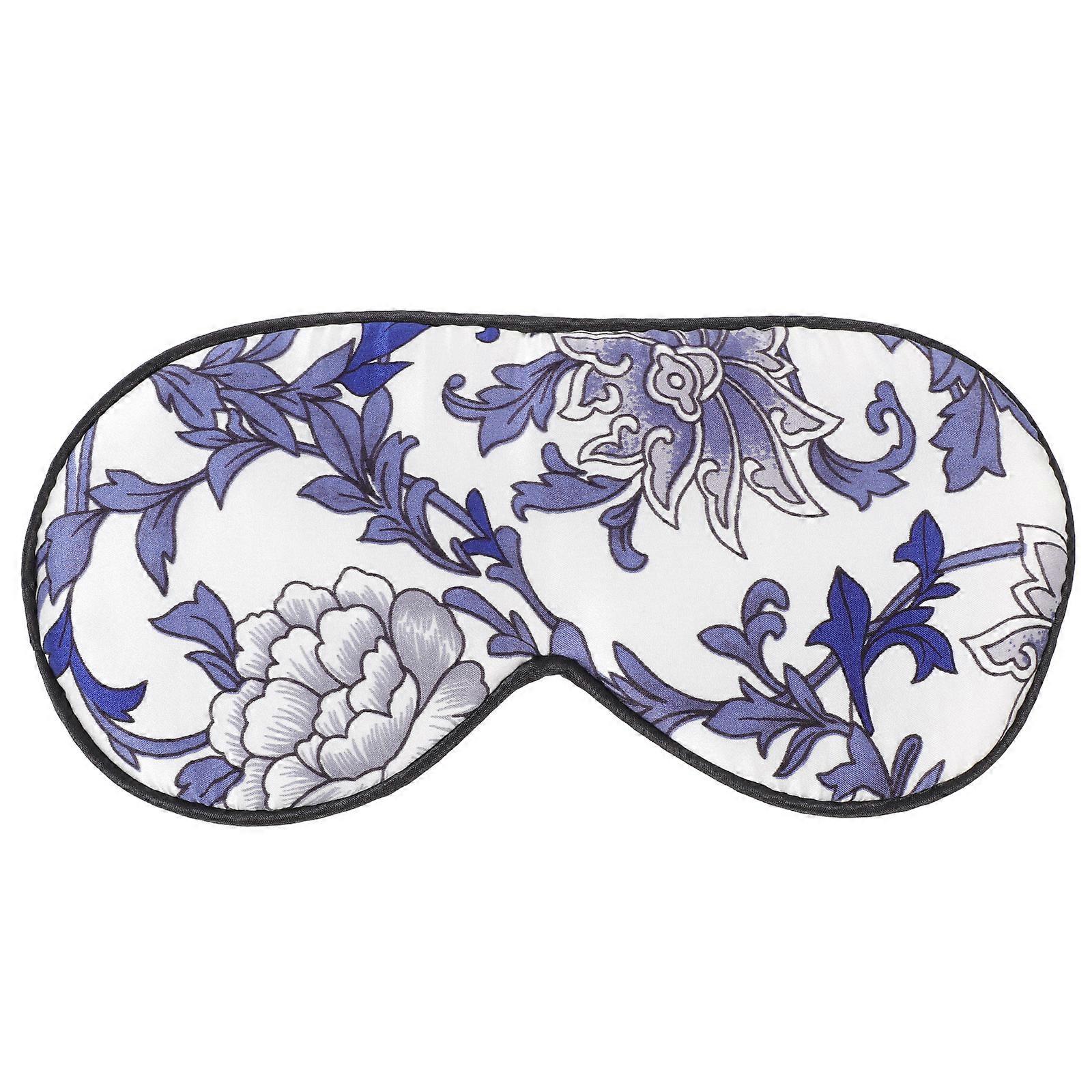 1pc Sleep Eye Mask Comfortable Blindfold Shading Sleeping Eye Patch (Blue)