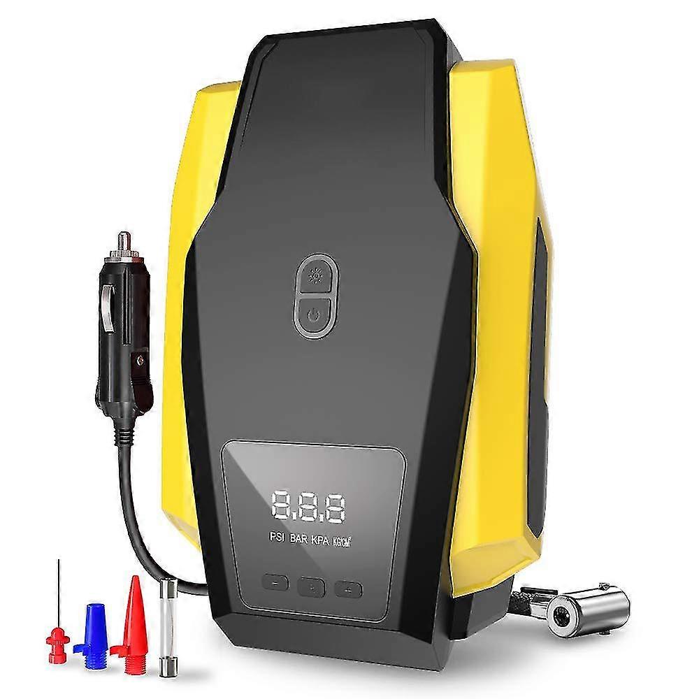 מדחס אוויר צמיגים מנפח DC 12V מדחס אוויר נייד לרכב