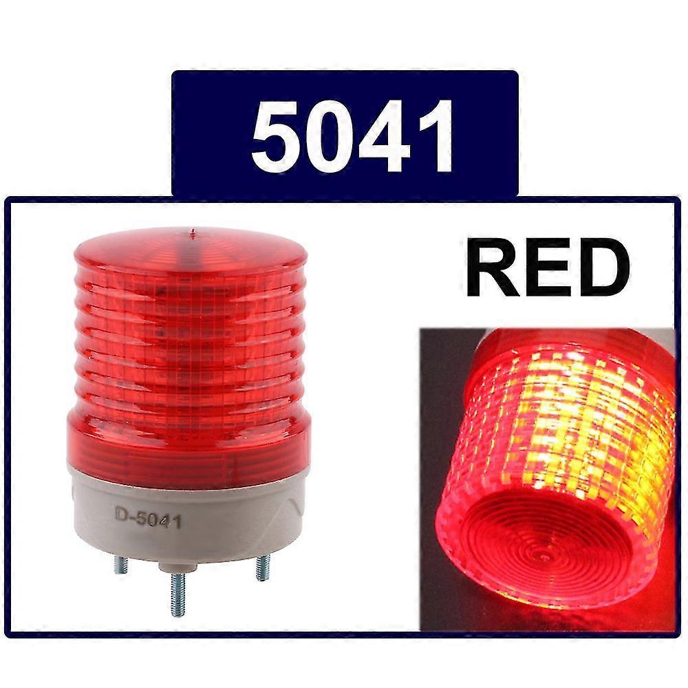 Mini Signal Warning Lamp Flashing Light DC12/24V AC110/220V High Brightness LED Red Green Yellow Blue No Buzzer For Machine
