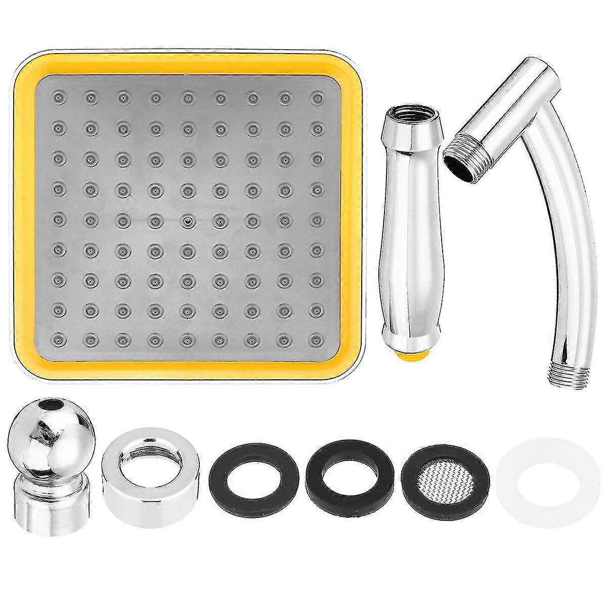 Large Square Top High Pressure Shower Head