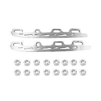 Blade Stainless Steel Inline Skate With Knife Tooth For Adult Kid Roller Skates Shoes 289mm