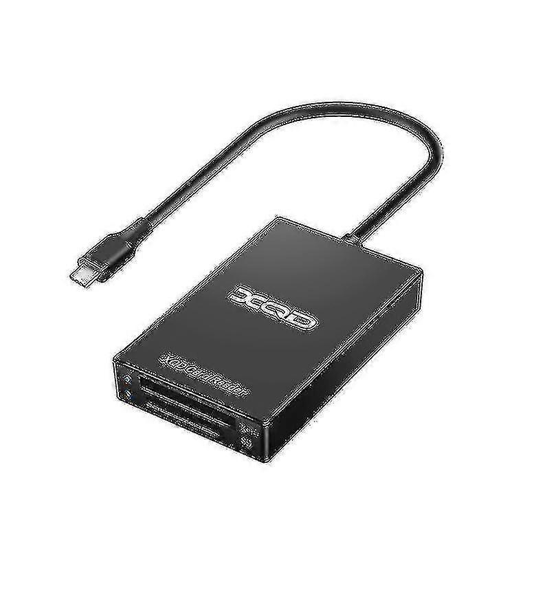 Xqd / Sd Card Reader Dual Slot Memory Card Reader 5gpbs, Lexar 2933x / 1400x Usb Mark