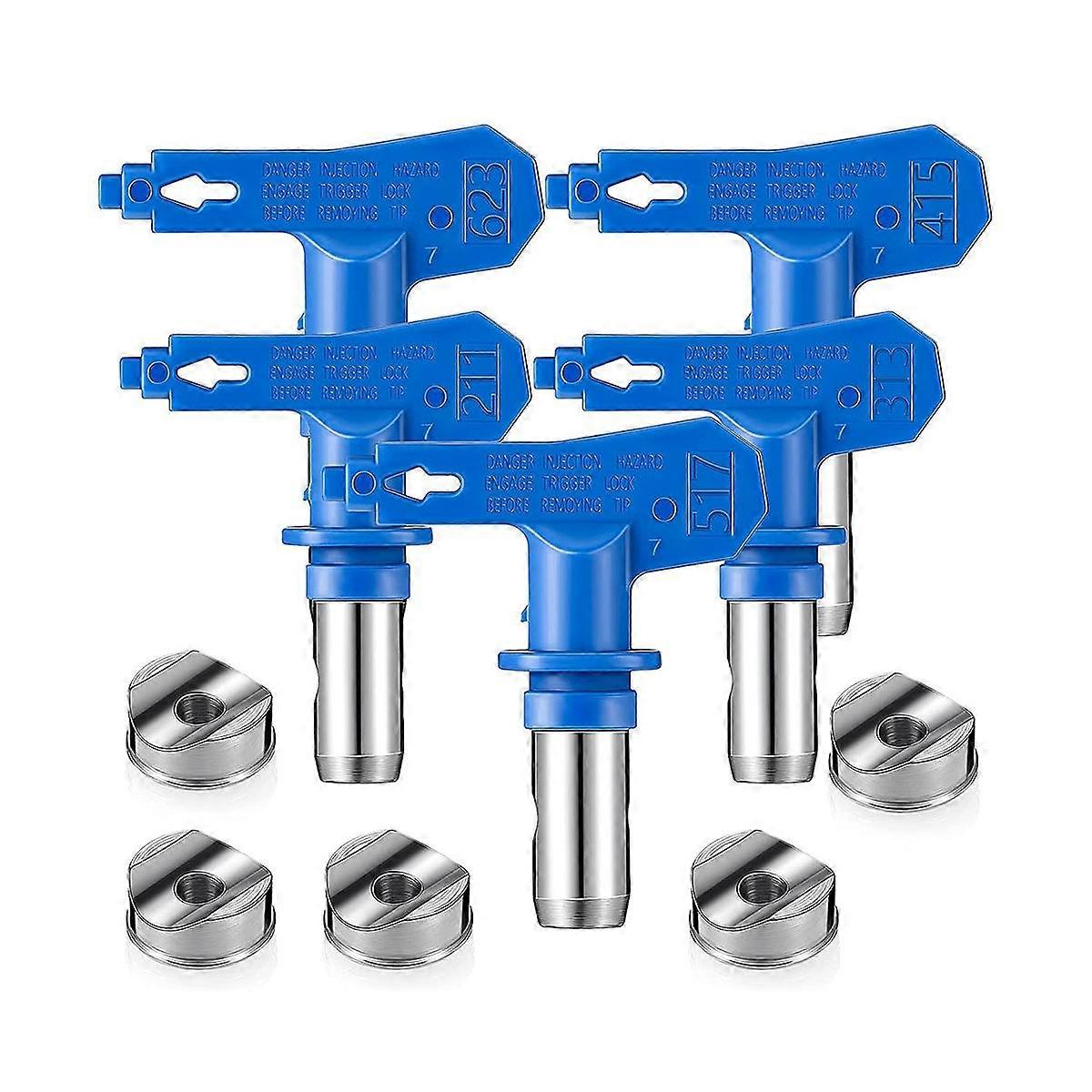 22Pcs/Set Reversible Spray Tip Nozzles Paint Spray Tips Airless Sprayer Nozzles Airless Sprayer Spr