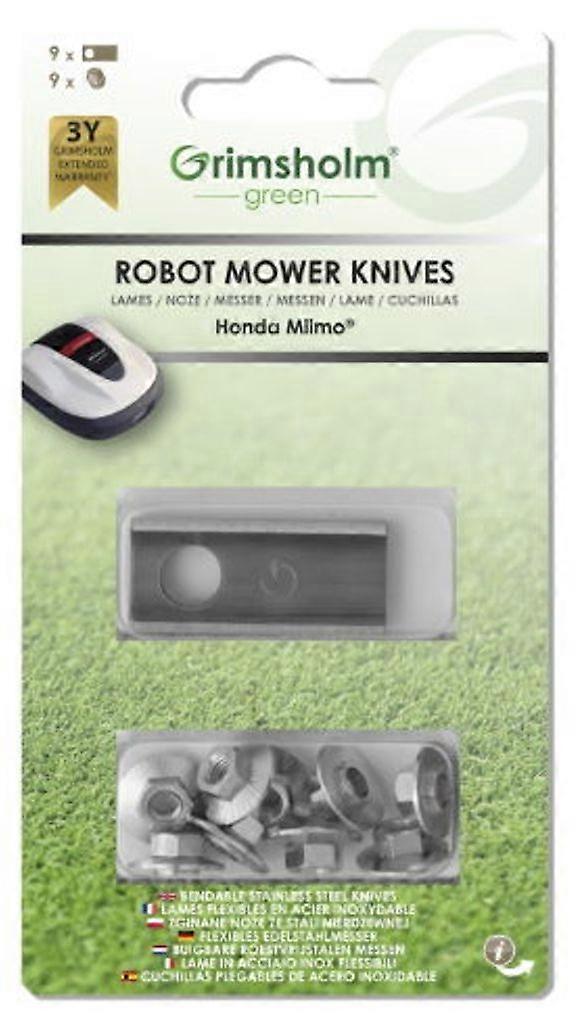 Knife set with 9 spare knives and 9 nuts Honda Miimo