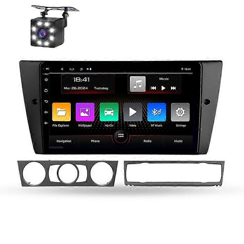 Car Radio Android 14 For BMW 3 Series E90 E91 E92 E93 2006-2012 Multimedia Player Stereo