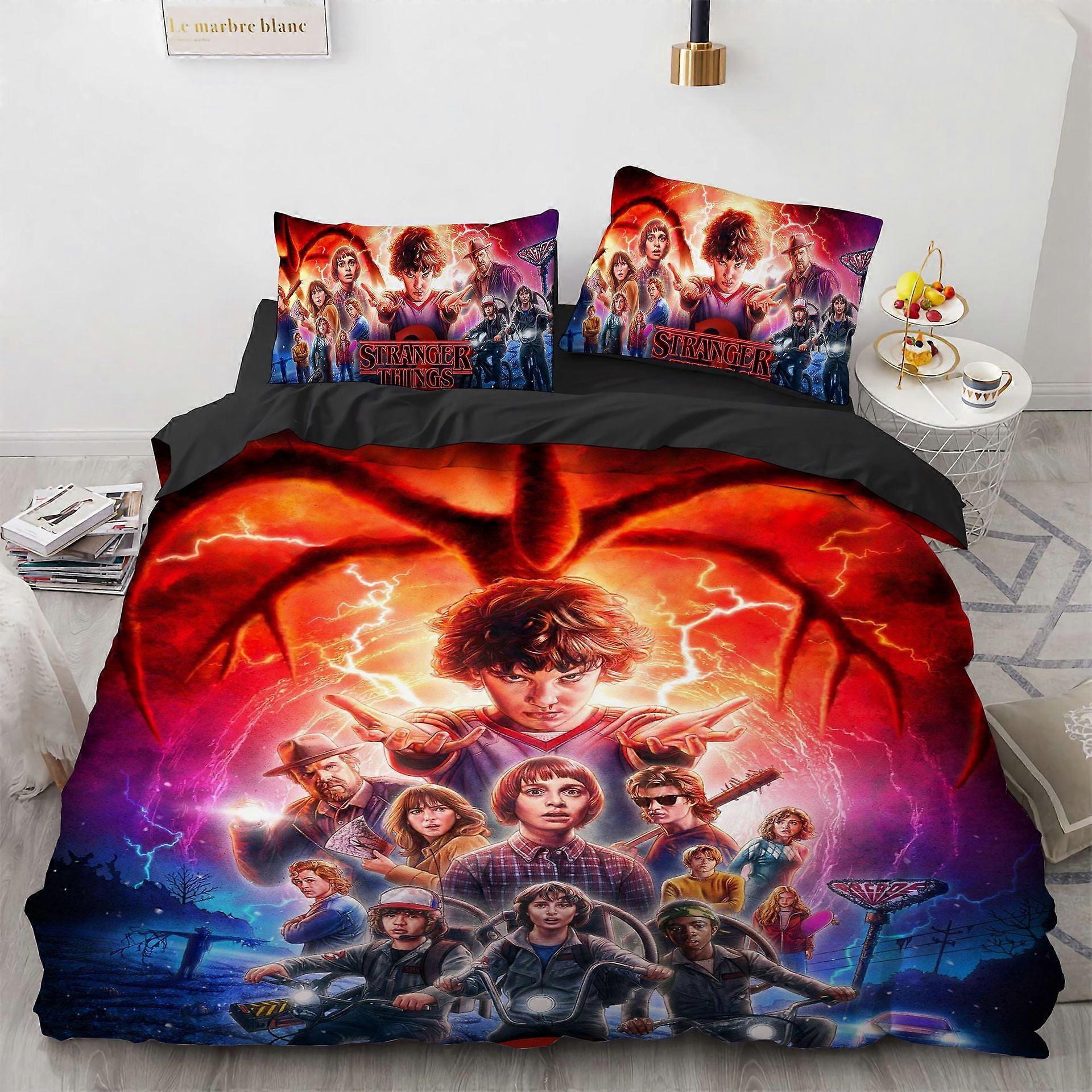 c170 Stranger Things bedding polyester duvet cover for movie characters uu170