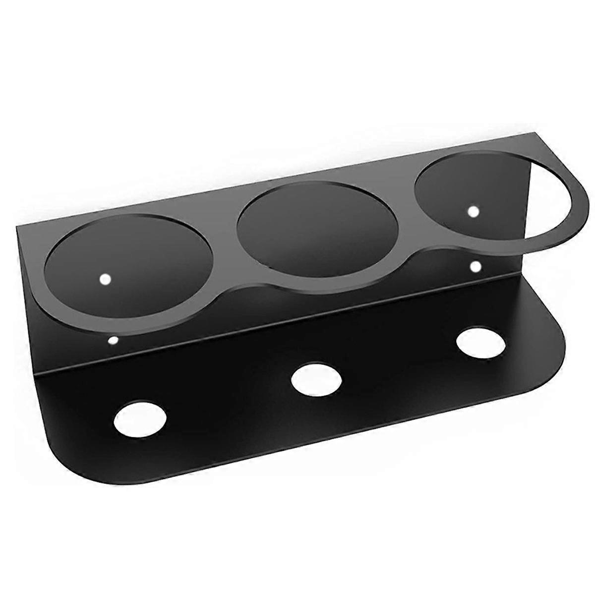 All-Purpose Bottle Holder Easy Install Wall Mount - Hardware Included Heavy-Duty Powder Coated Stee