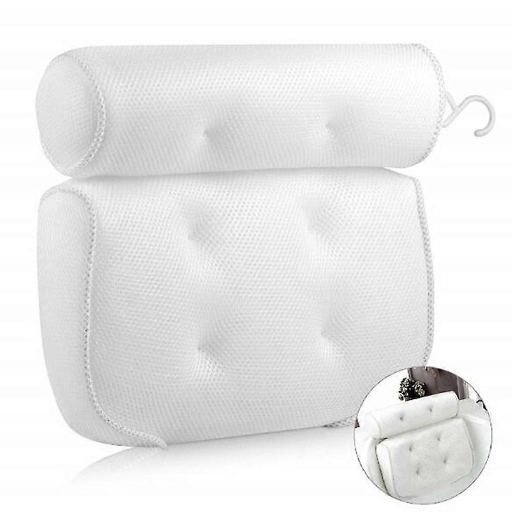 Bath Cushions With Suction Cups, Bath Pillows For The Spa Non-slip