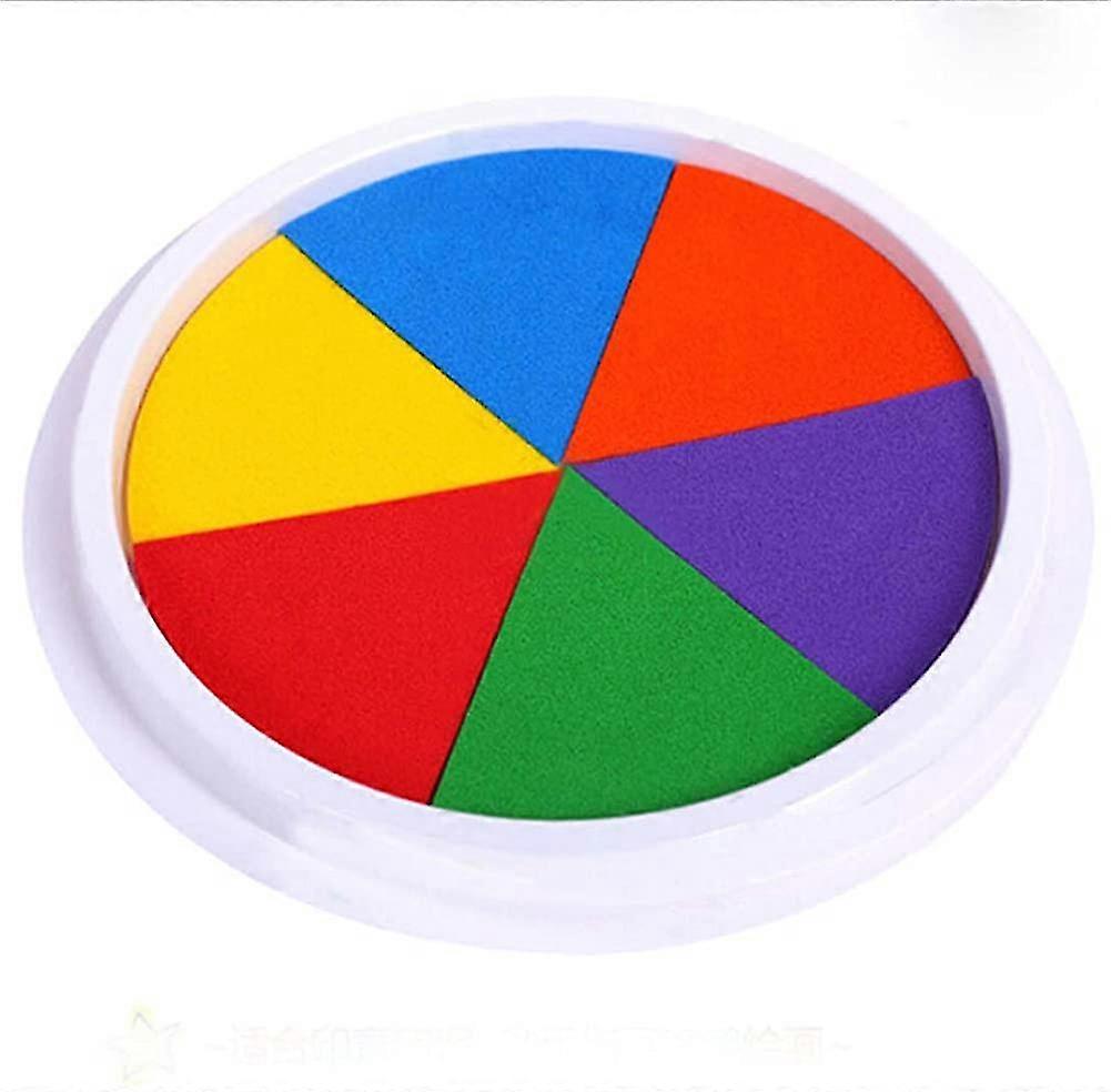 Multi Colors Washable Craft Ink Pad Fingerprint Ink Pad Non Toxic For Rubber Art