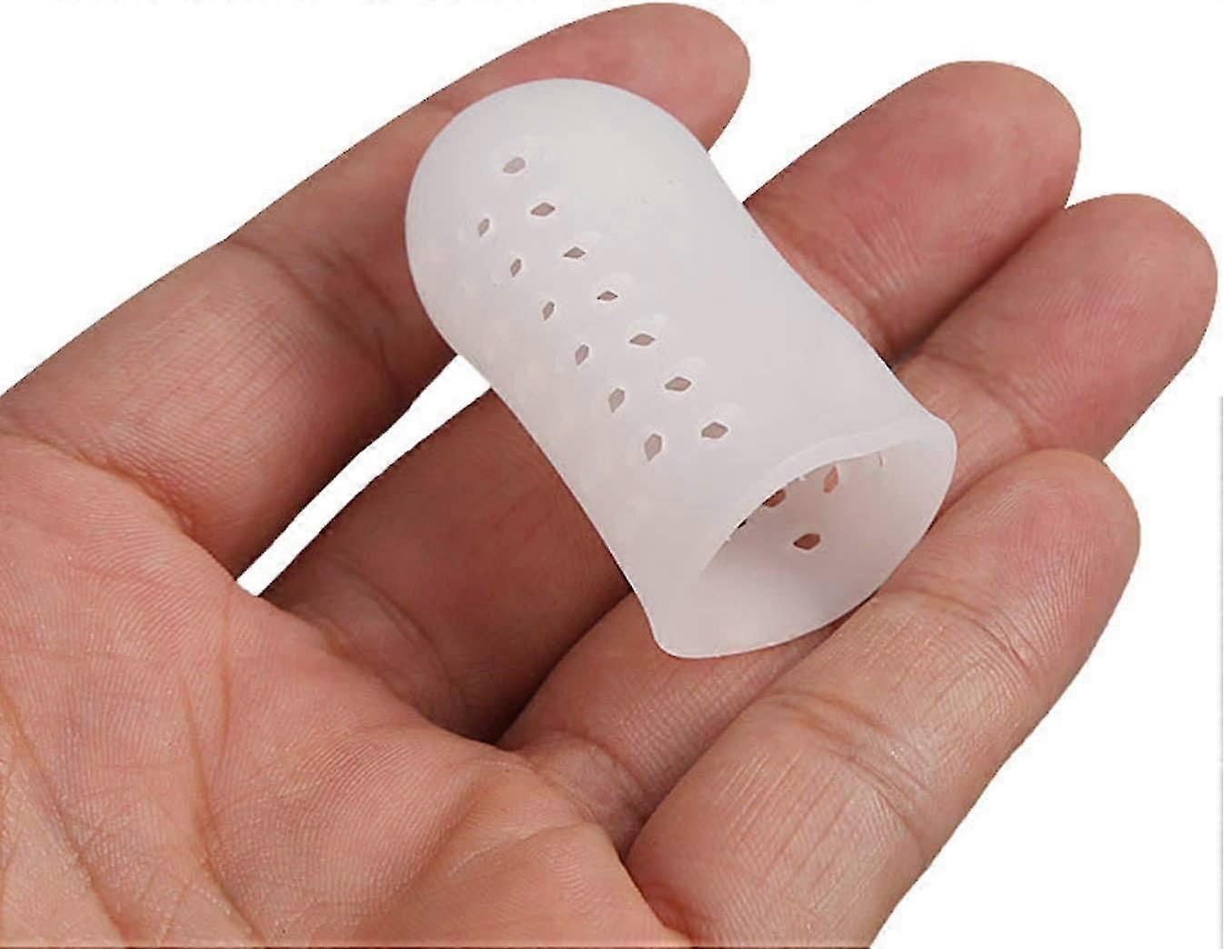 Gel Toe Protectors, Toe Caps Toe Tube, Breathable Toe Caps, Soft And Comfortable Big Toe For Blisters, Relieve Rubbing Between Toes