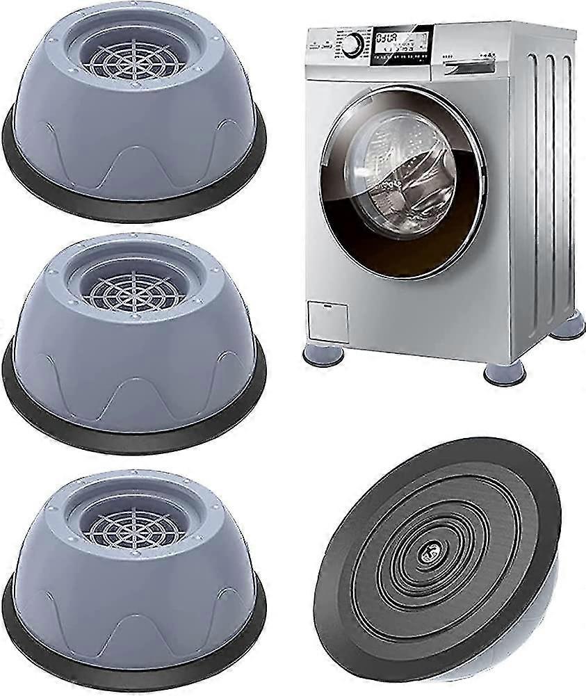 Universal 4-piece Washing Machine Foot Pads Anti-vibration Washing Machine Mat