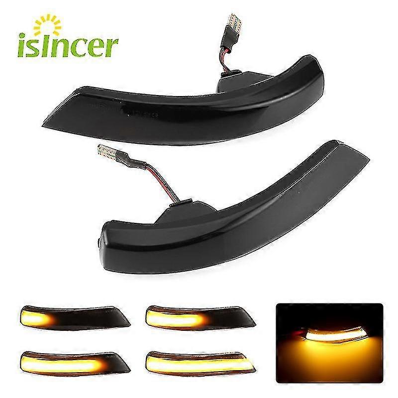 2pcs Dynamic Turn Signal Light Led Side Wing Rearview Mirror Indicator Blinker Light For Ford Focus 2 3 Mk2 Mk3 Mondeo Mk4
