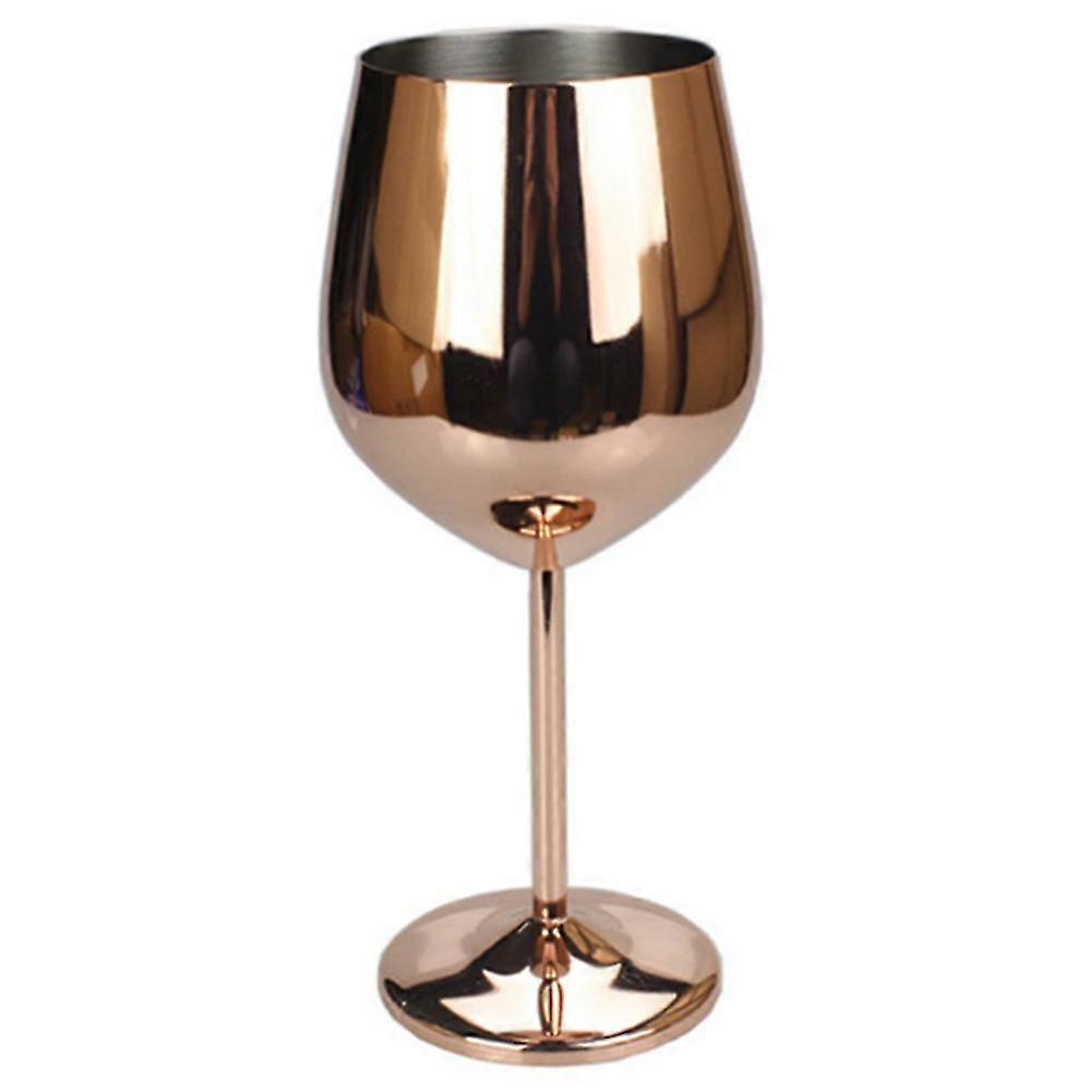 500ml Stainless Steel Red Wine Glass Champagne Goblet Cup Drinking Mug For Kitchen Dining Bar Tool