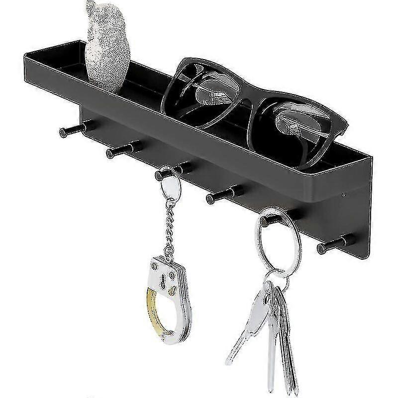 Black Metal Wall Key Holder, Door Hook, Wall Coat Hook