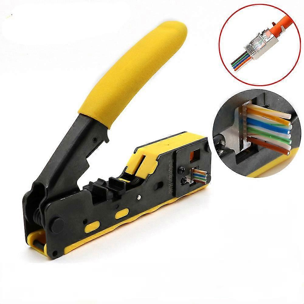 Networking Crimper Cat5 Cat6 Cat7 Cat8 Crimping Network Tools Ethernet Cable Stripper