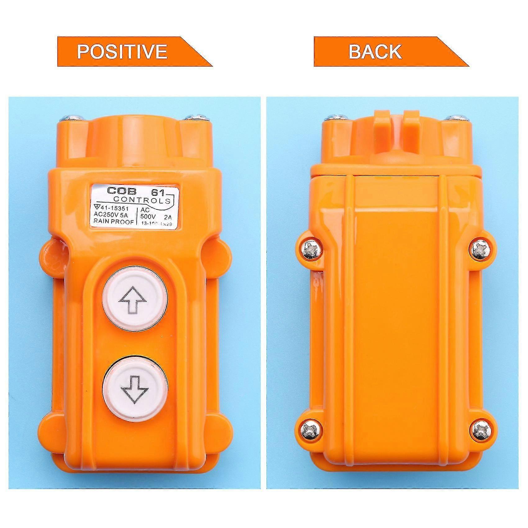 Water Proof Hoist Crane Pendant Up Down Station Pushbutton Switch ...
