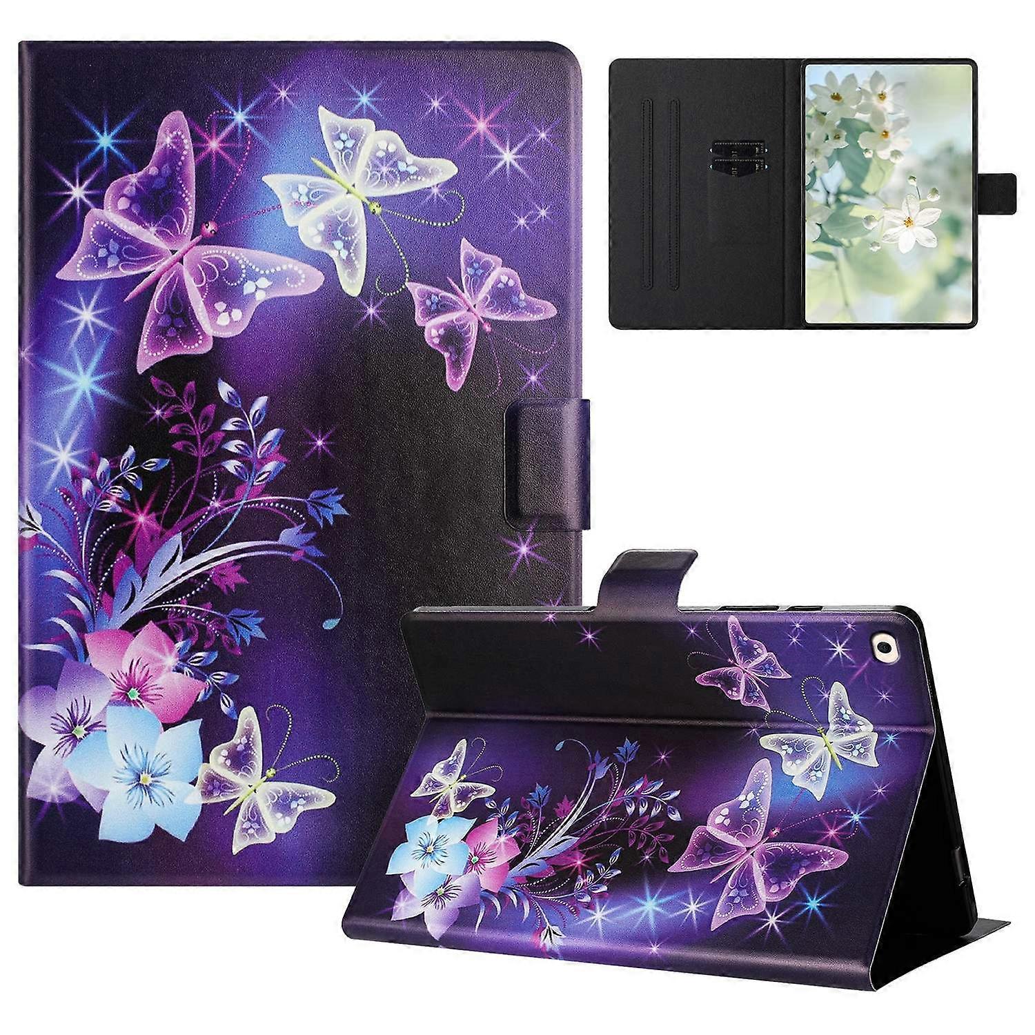 For iPad mini (2019) 7.9 inch 4 3 2 Mini Case Pattern Printed Stand Litchi Texture Leather Tablet Co