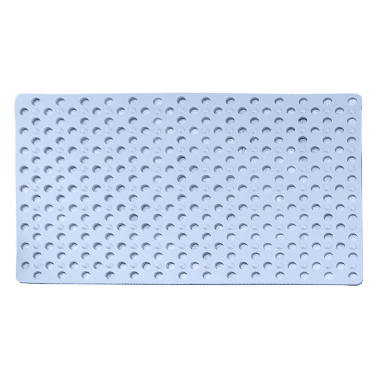 Bath Tub Shower Mat with Suction Cups Non-Slip Large Drainage Holes Design Wear Resistant Quick Dry Machine Washable Bathtub Mat