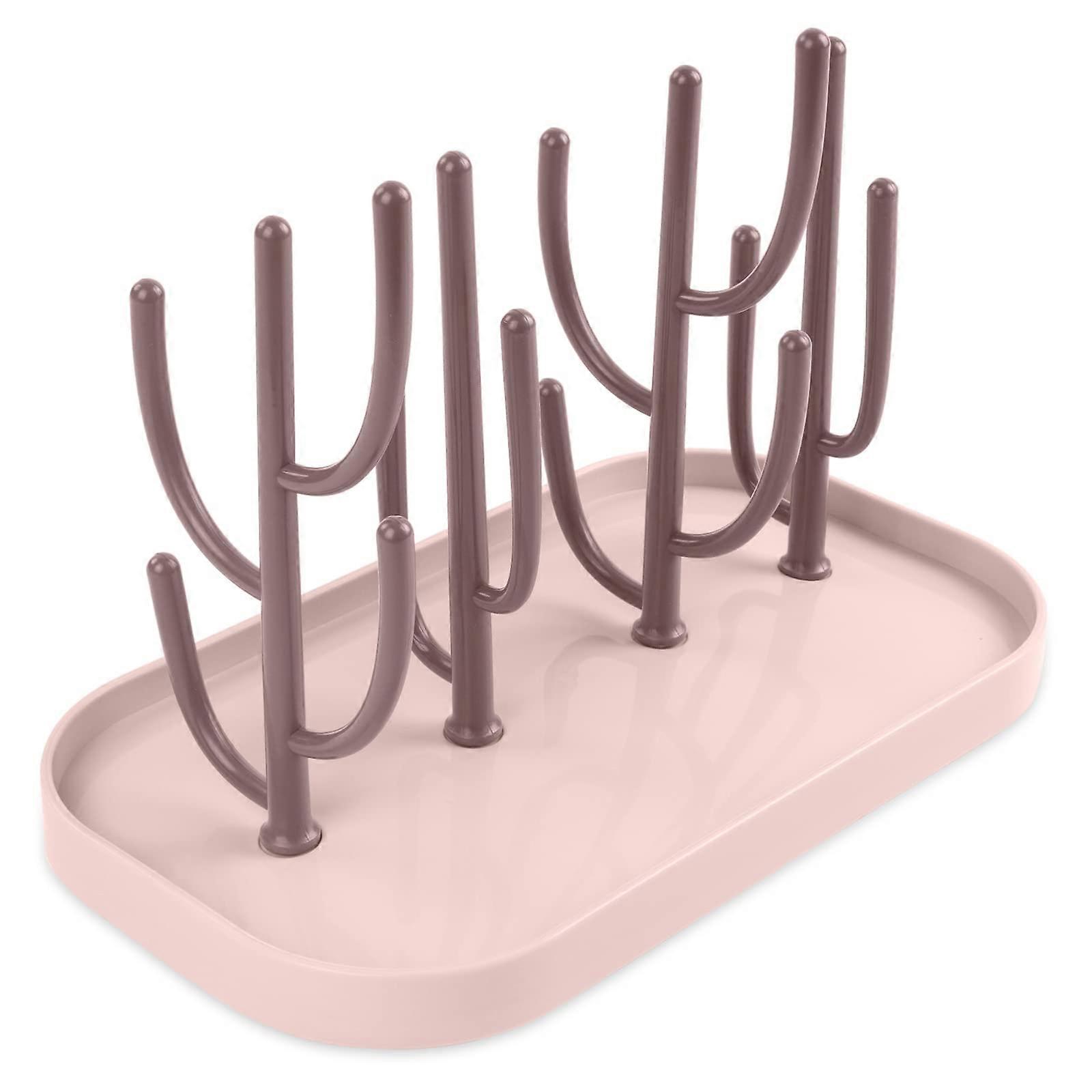 Bottle drainer, bottle rack with detachable bracket, multifunctional bottle storage and drying rack