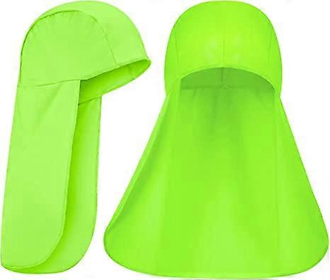 2-Pack Cooling Skull Hat Elastic Visor Neck Guard