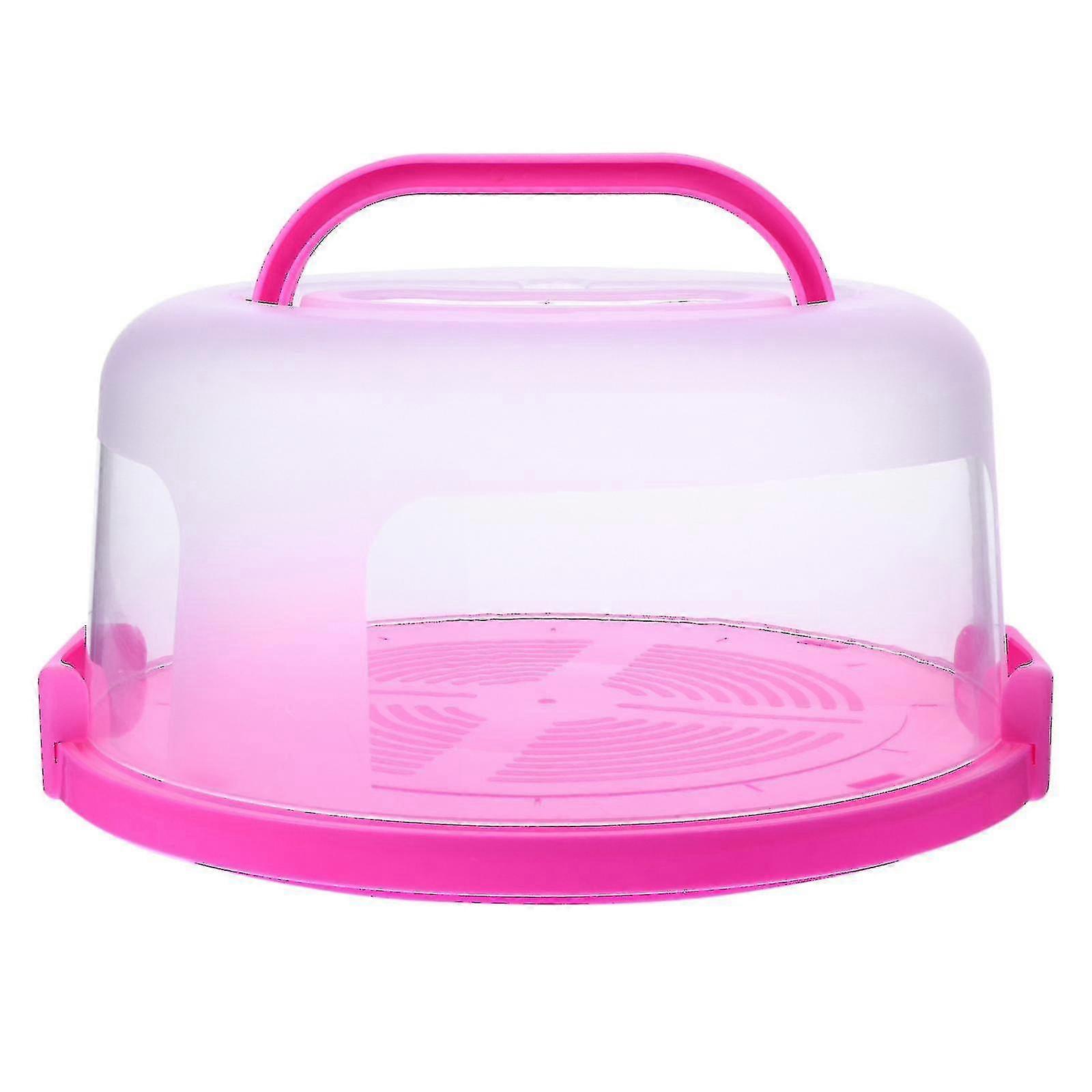 1pc Creative Durable Portable Cake Carrier Cake Container Cake Holder For Home