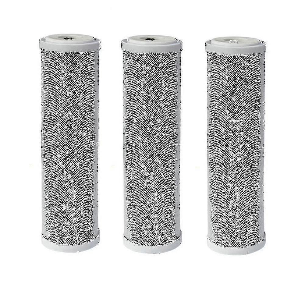 3pcs 10 "CTO活性炭水フィルター、ウォーターフィルターカートリッジ
