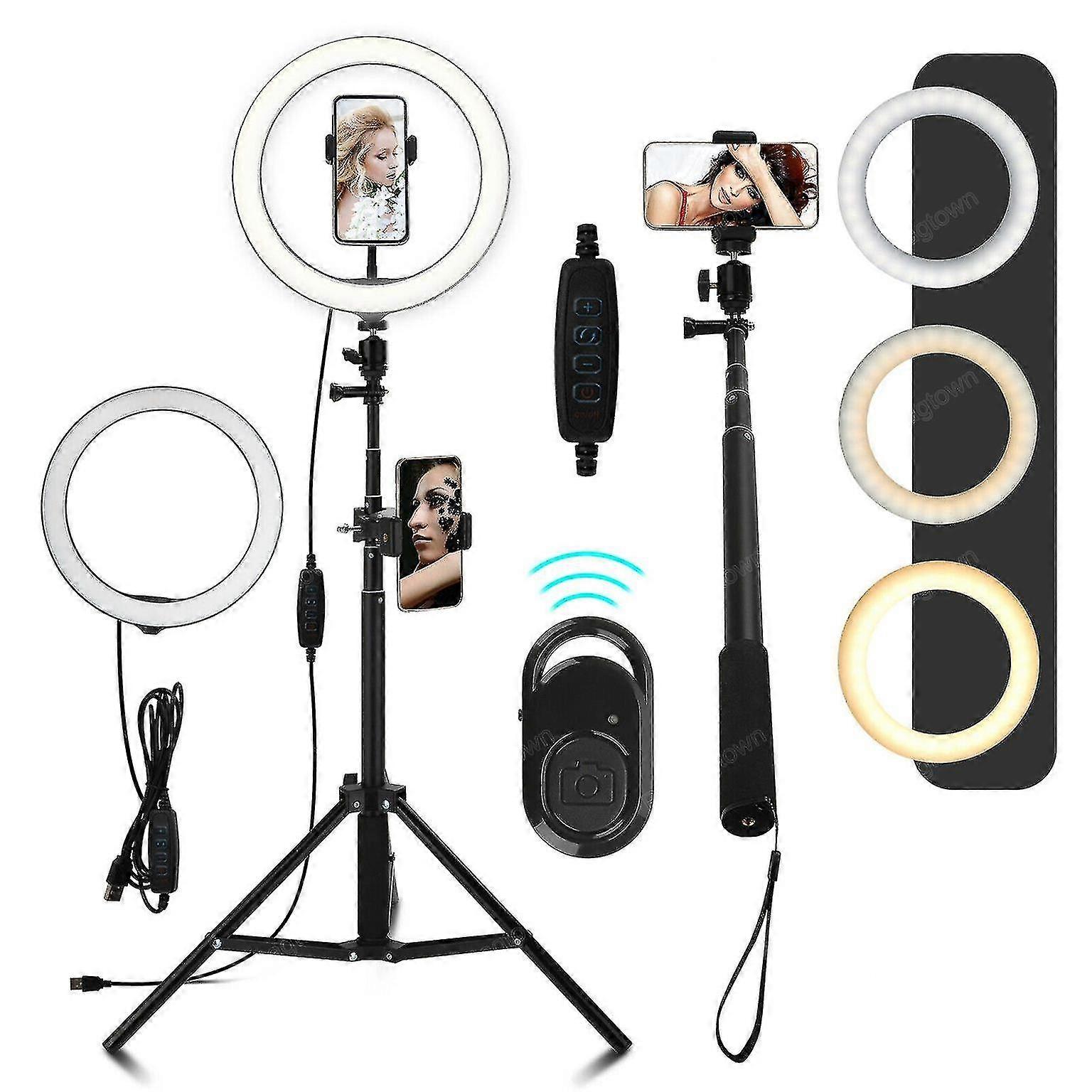 Led Ring Light With Tripod @bugu