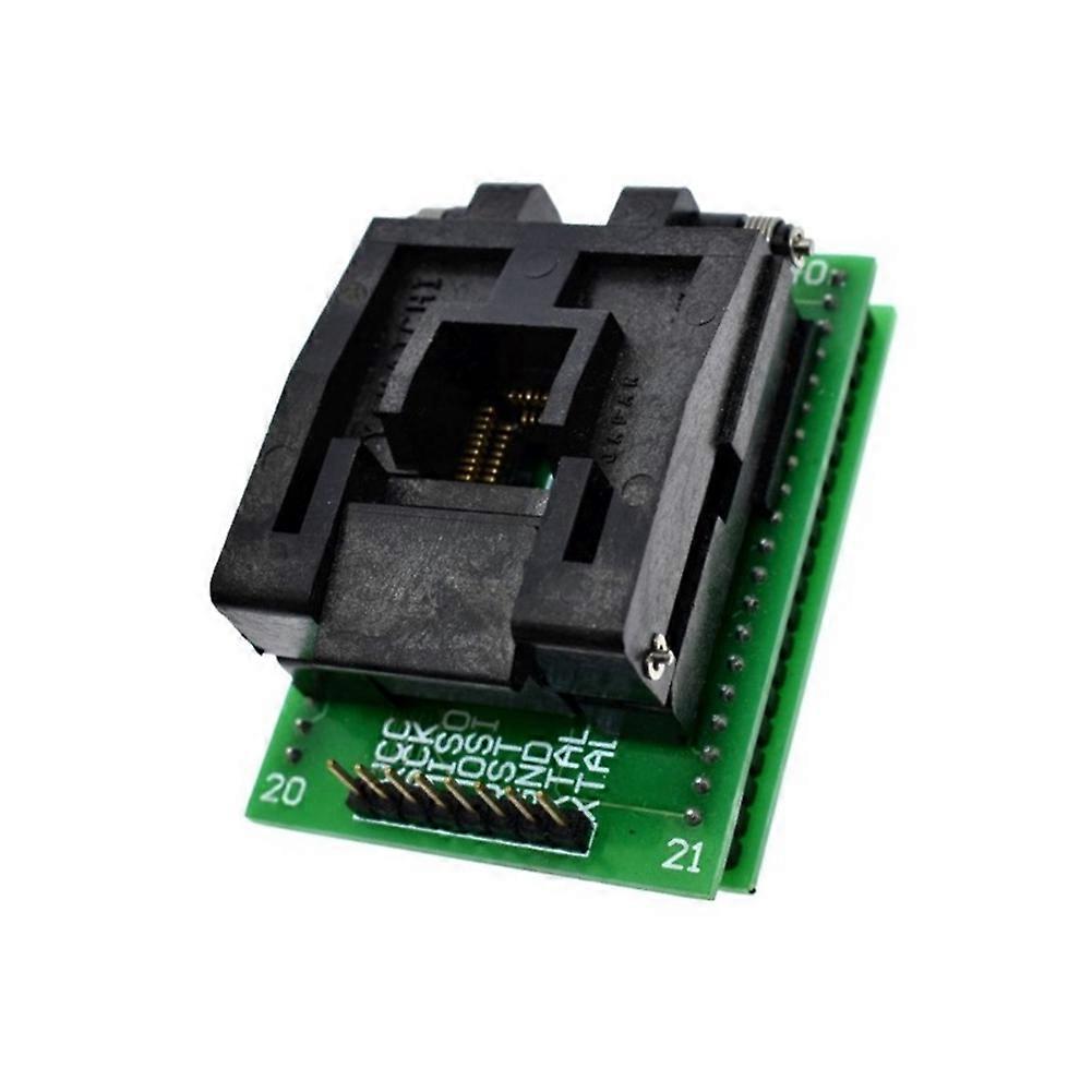 Adaptateur de puce de programmation de socket de gravure TQFP44 vers DIP40 TQFP44 Socket Dip40 Qfp44 ATMEGA16