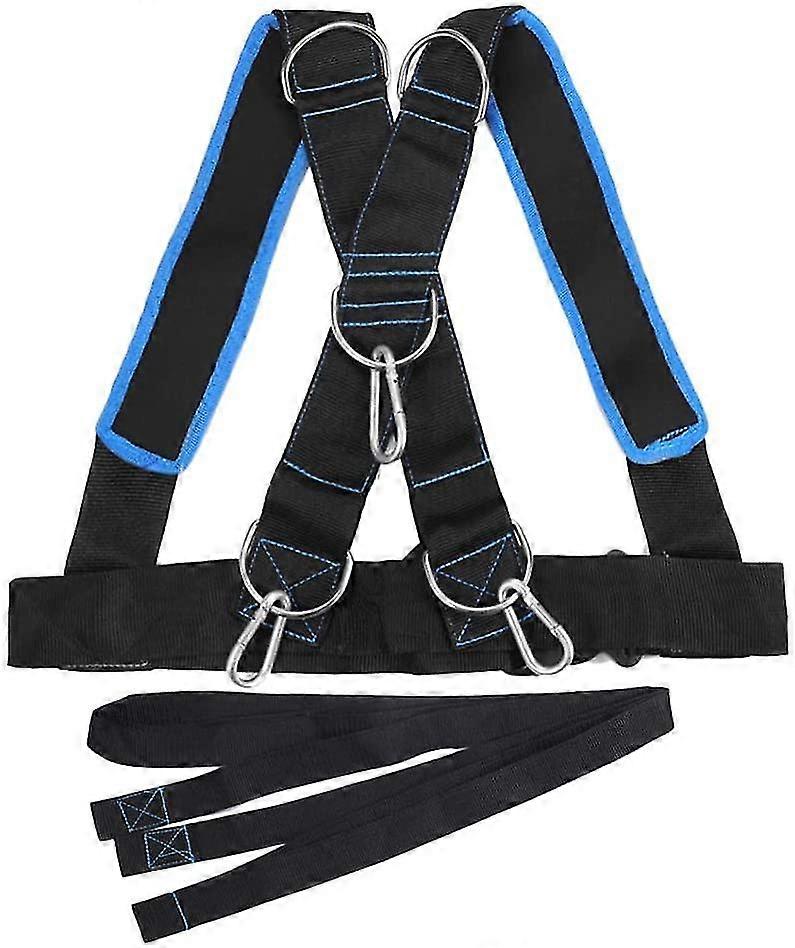 Fitness Sled Harness Workout Speed Trainer Pull Strap For Resistance Training