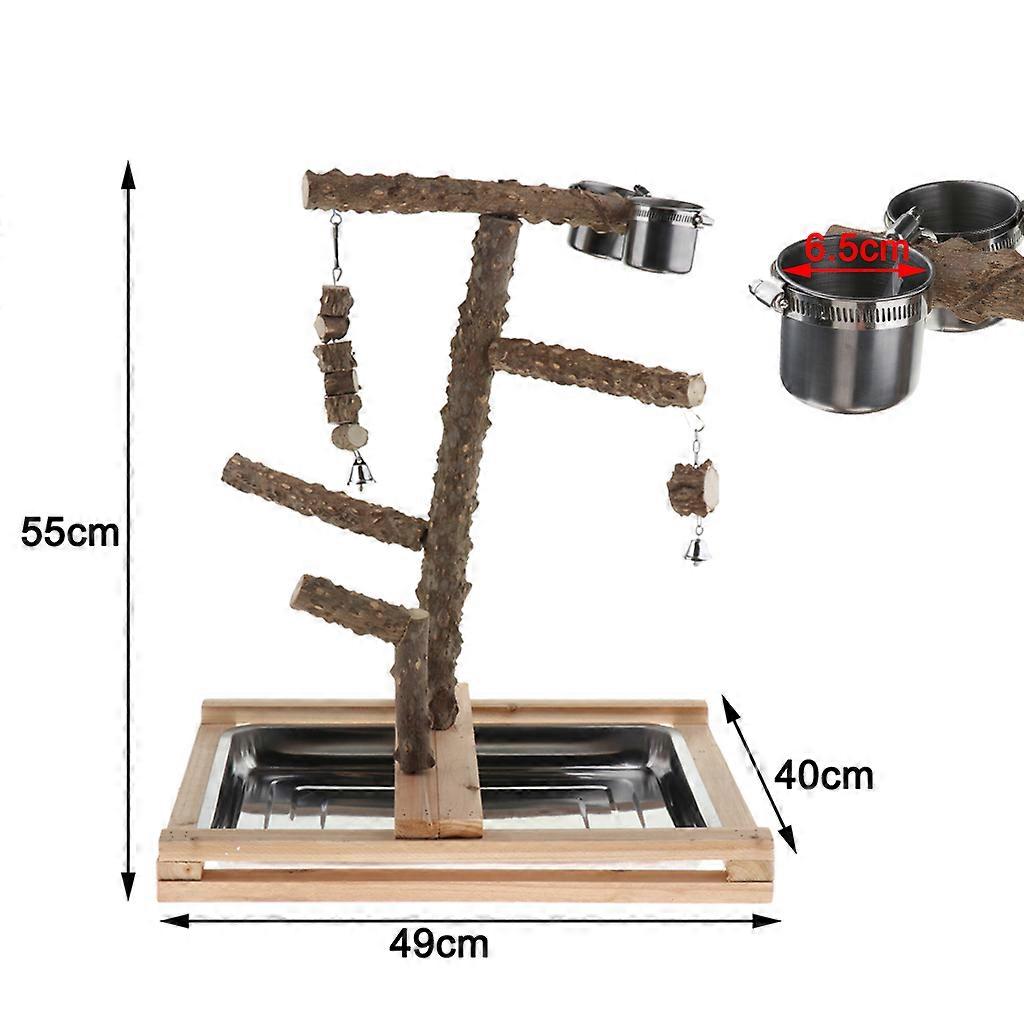 Parrot Stand Climbing Game Frame Bird Cockatiel Playground Perch Gym Toy