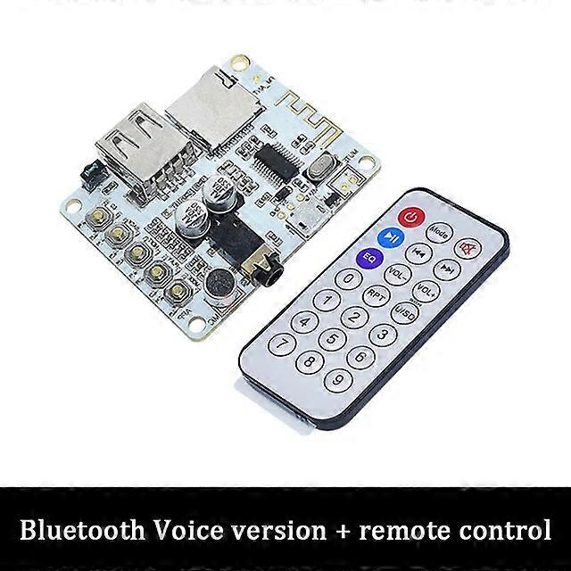 Bluetooth Audio Receiver Bluetooth MP3 Decoding USB TF Card Board Decoding Broadcast Output Level Before Play