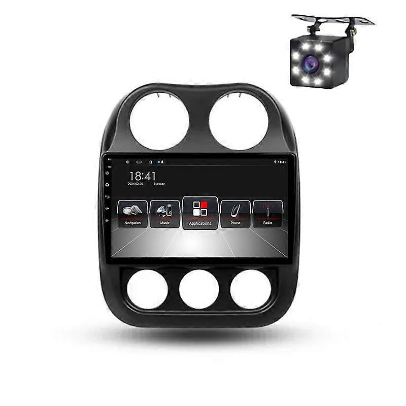 Car Radio Android For Jeep Compass 1 MK 2009 - 2015 Auto Multimedia Stereo