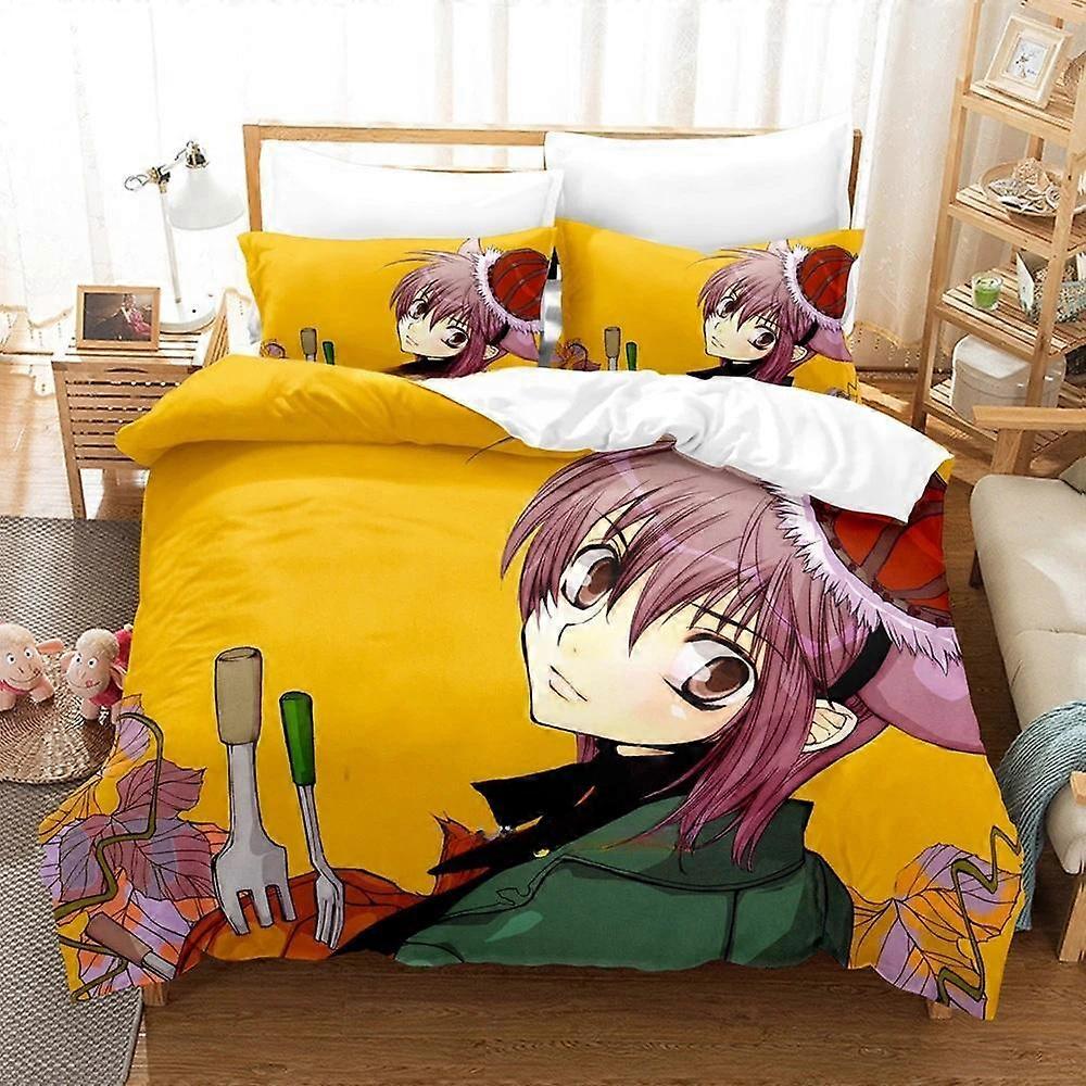 a1152 Lakan Anime LOVELESS Sängkläder Set Påslakan Täcke Bäddset Påslakan Örngott Pojkar Flickor Vuxna Lakan iip1152