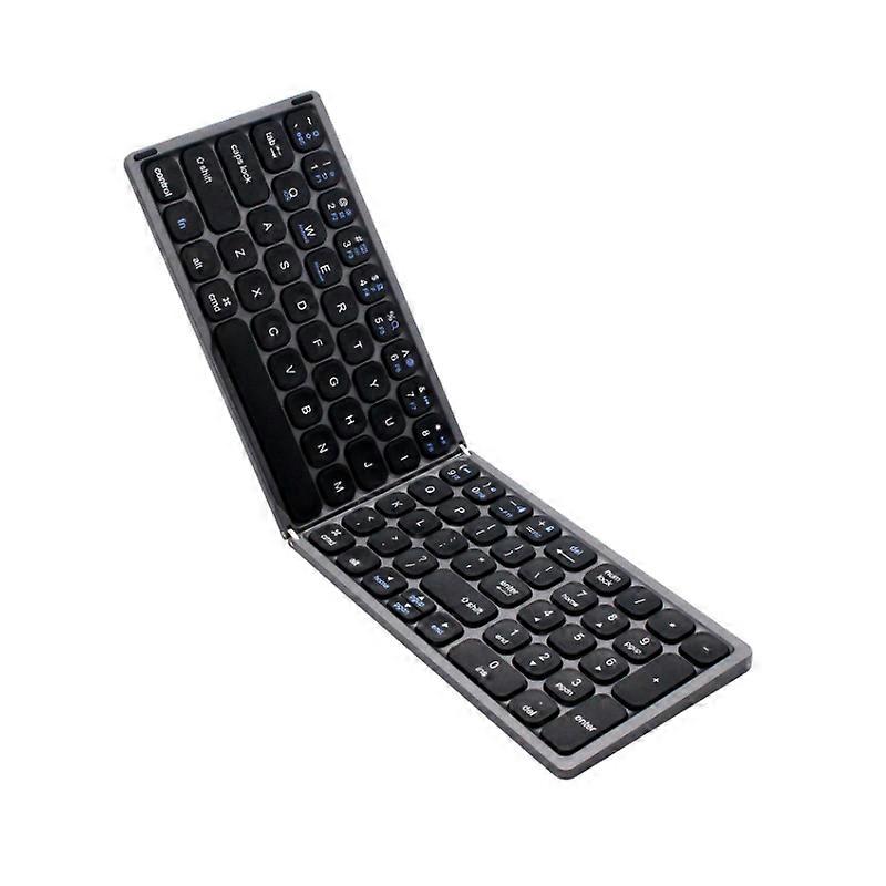 Faltbare Bluetooth-Tastatur mit unabhängigem digitalem Bereich dünne tragbare zweifache drahtlose Tastatur