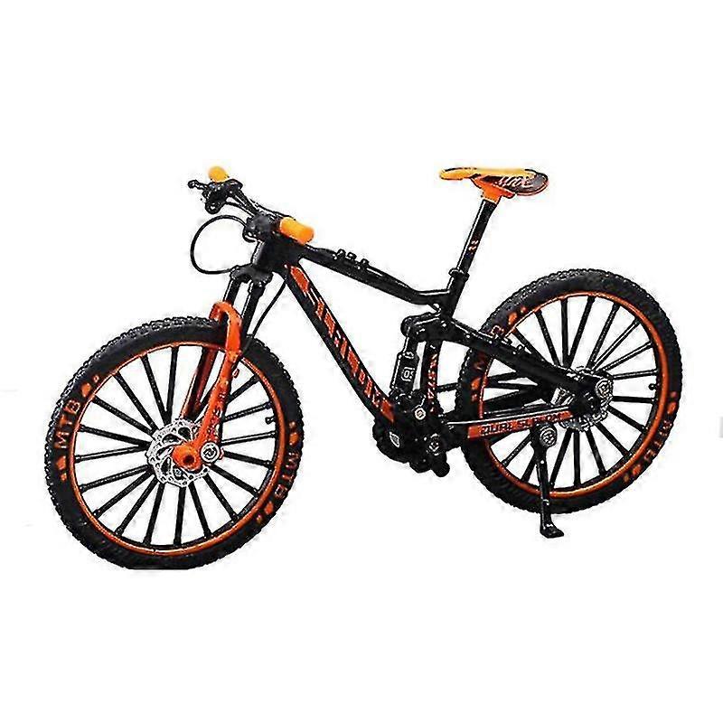 ミニ 1:10 合金自転車モデルダイキャストメタルフィンガーマウンテンバイクおもちゃ
