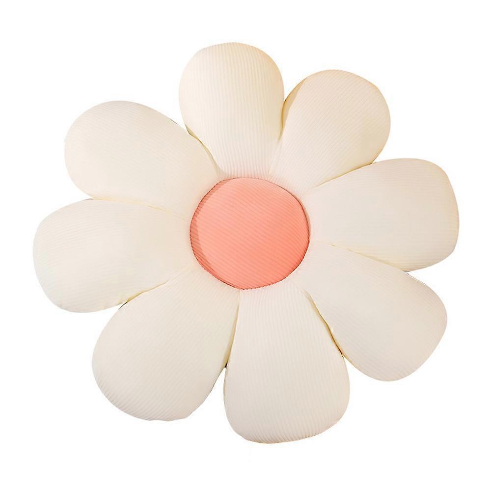 Throw Pillow Cushion Daisy Flower Throw Pillow Soft Seating Plush Pillow Green Floor