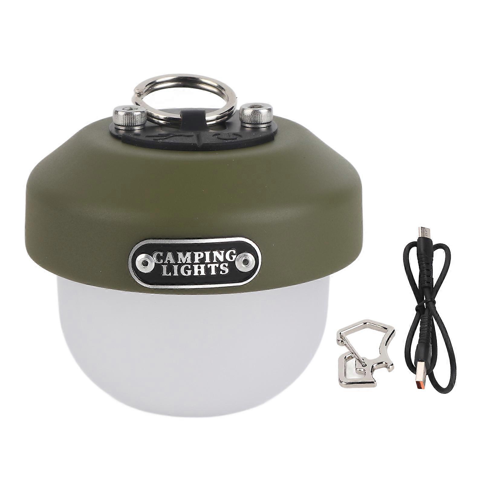 Outdoor Repellent Light IPX4 Typ C Wiederaufladbare Camping LED Ambient Bug Repeller Lampe Rot/Grün