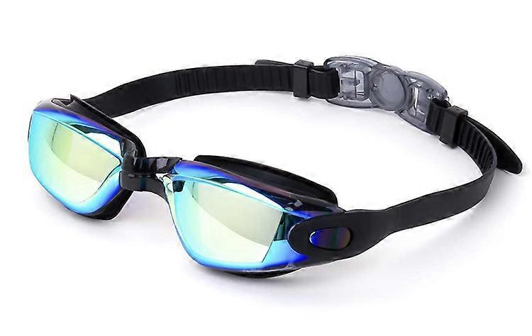 Swimming Goggles - Anti Fog and UV Protection Swimming Goggles with Storage Box - Adjustable and Leak Proof Silicone Strap for Adults, Men, Women - So