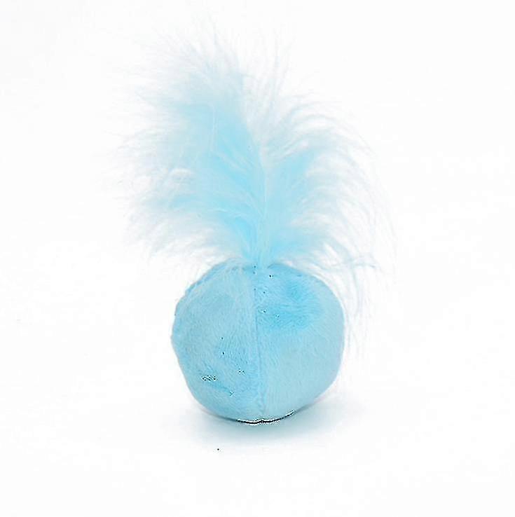 Vocal Catnip Cat Claw Toy Ball(Blue)