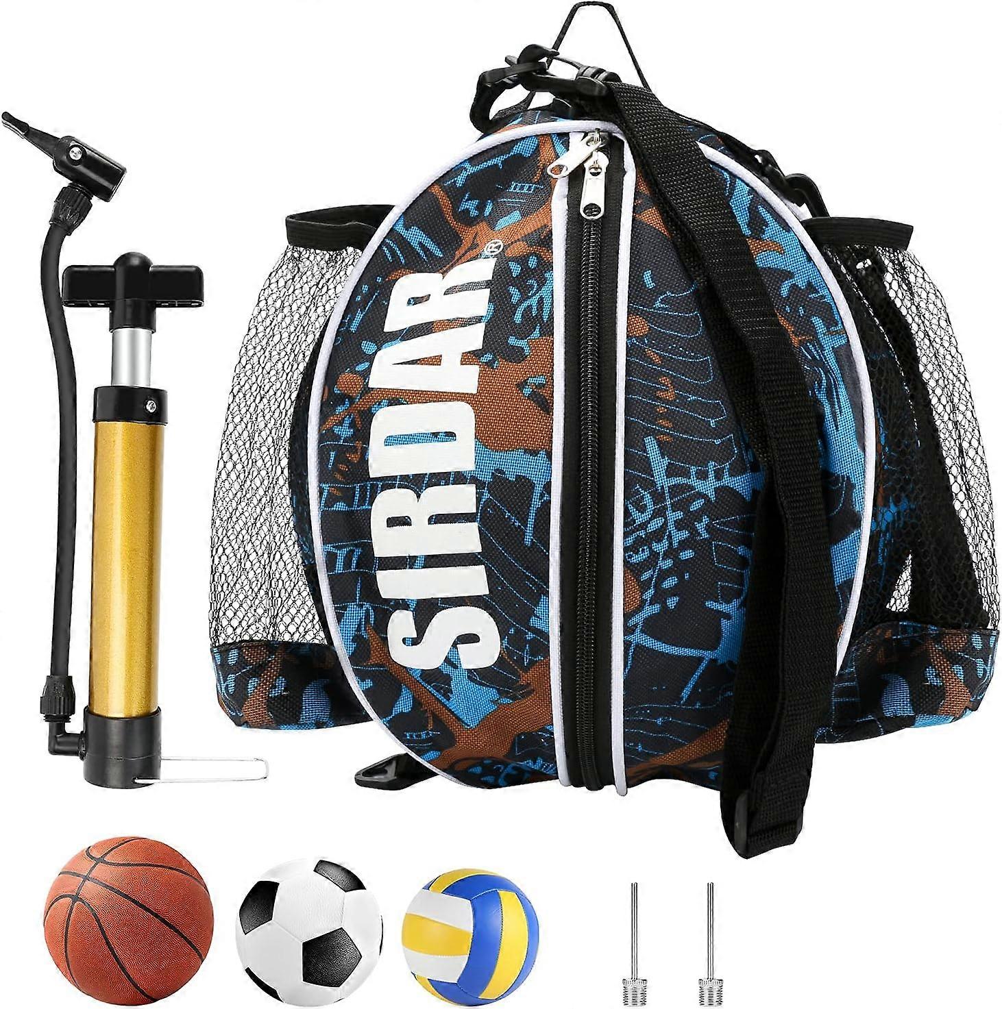 Waterproof Portable Basketball Carrying Bags - Practical Training Storage Backpack