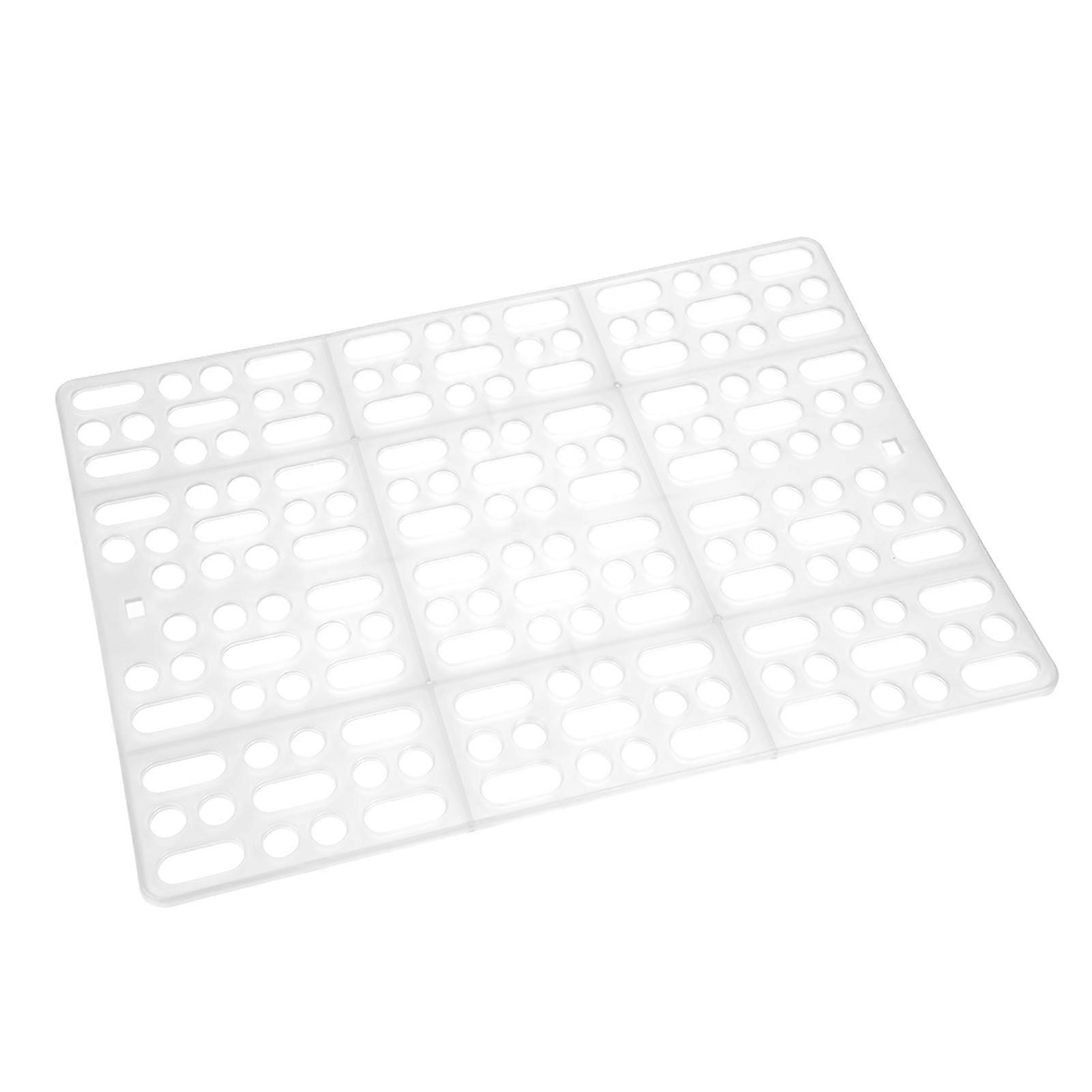 White 33.7*24.5cm Durable Rabbit Cage Mat Easy to Clean Nest Pad for Guinea Pig Totoro