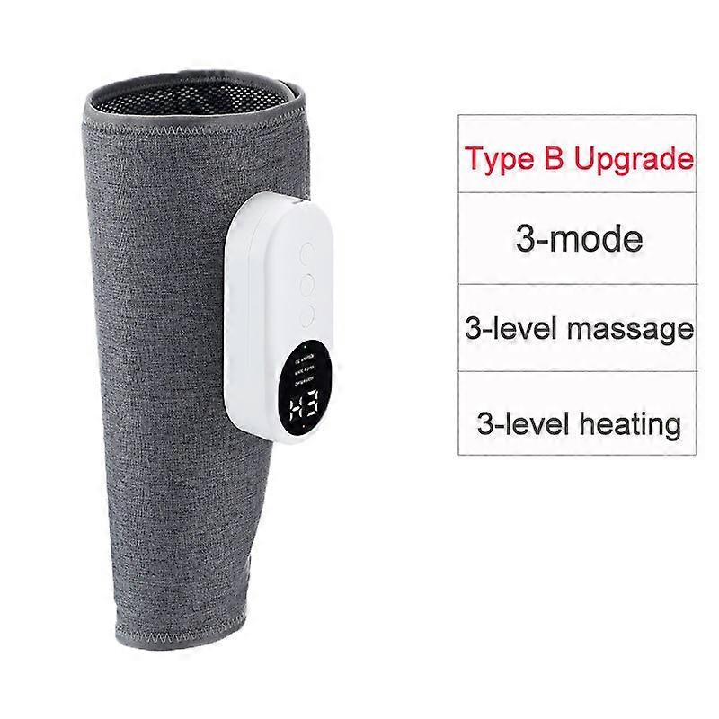 Calf Massager Presotherapy Air Circulator Hot Compress Leg Foot Muscular Massager Physiotherapy Rehabilitation Pain Relief Relax