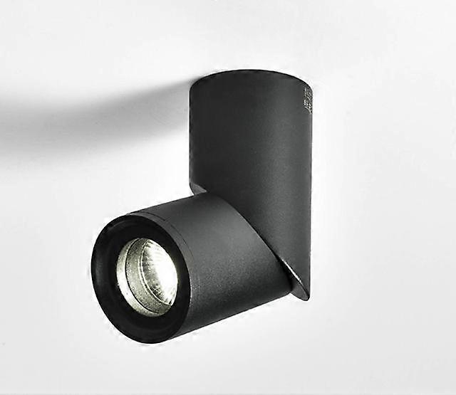 Downlights LED cylindriques à intensité variable à montage en surface 7W 9W 12W 15W COB Plafonnier Spots AC85 ~ 265V Lampes rondes Éclairage intérieur