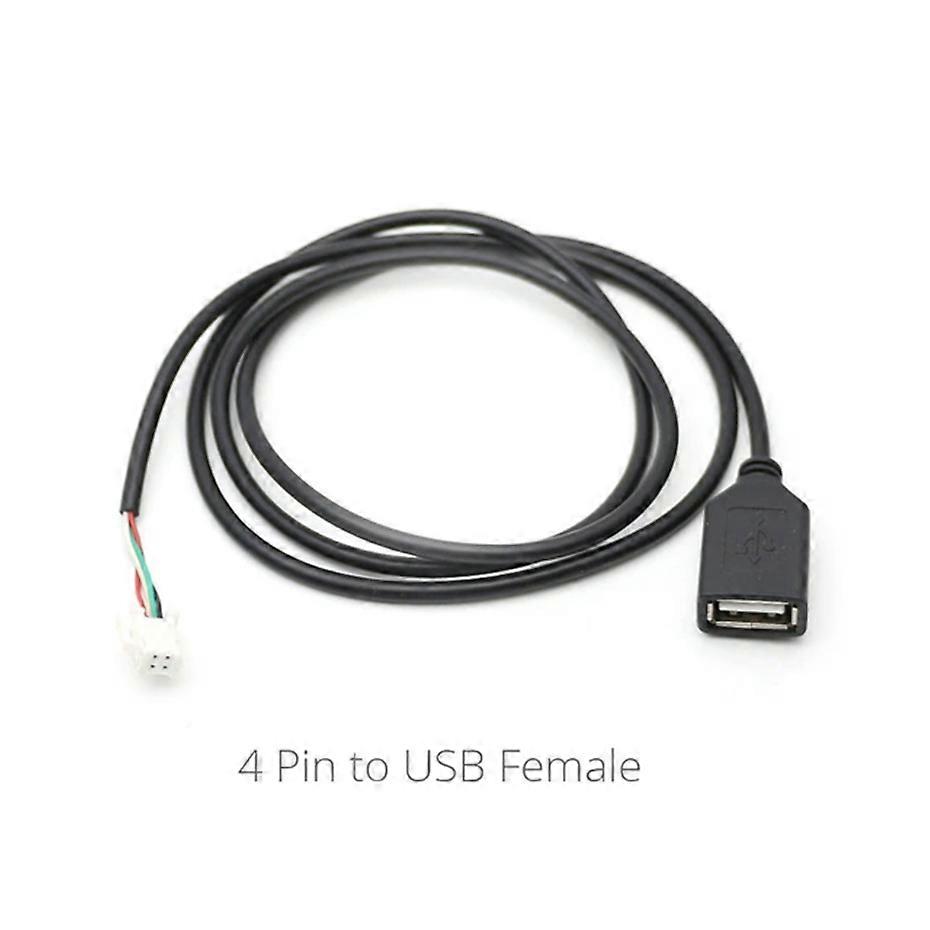 4 6 Pin Plug Connector USB Interface Cable Adapter For Android Car Radio Navigation Multimedia GPS Car Radio Player