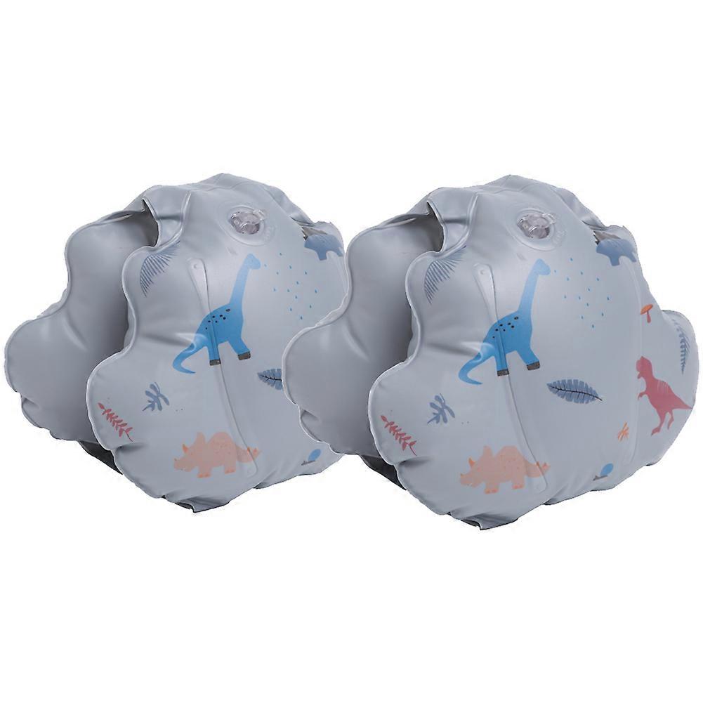 PVC Inflatable Buoyancy Rings Safe Children Swimming Tube Arm Bands Elastic Wear-Resistant Inflatable for Water Learning Sports